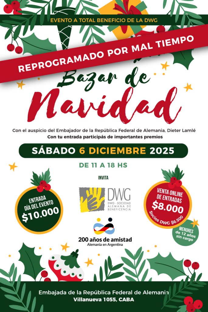 Bazar de Navidad 2025 6 de diciembre